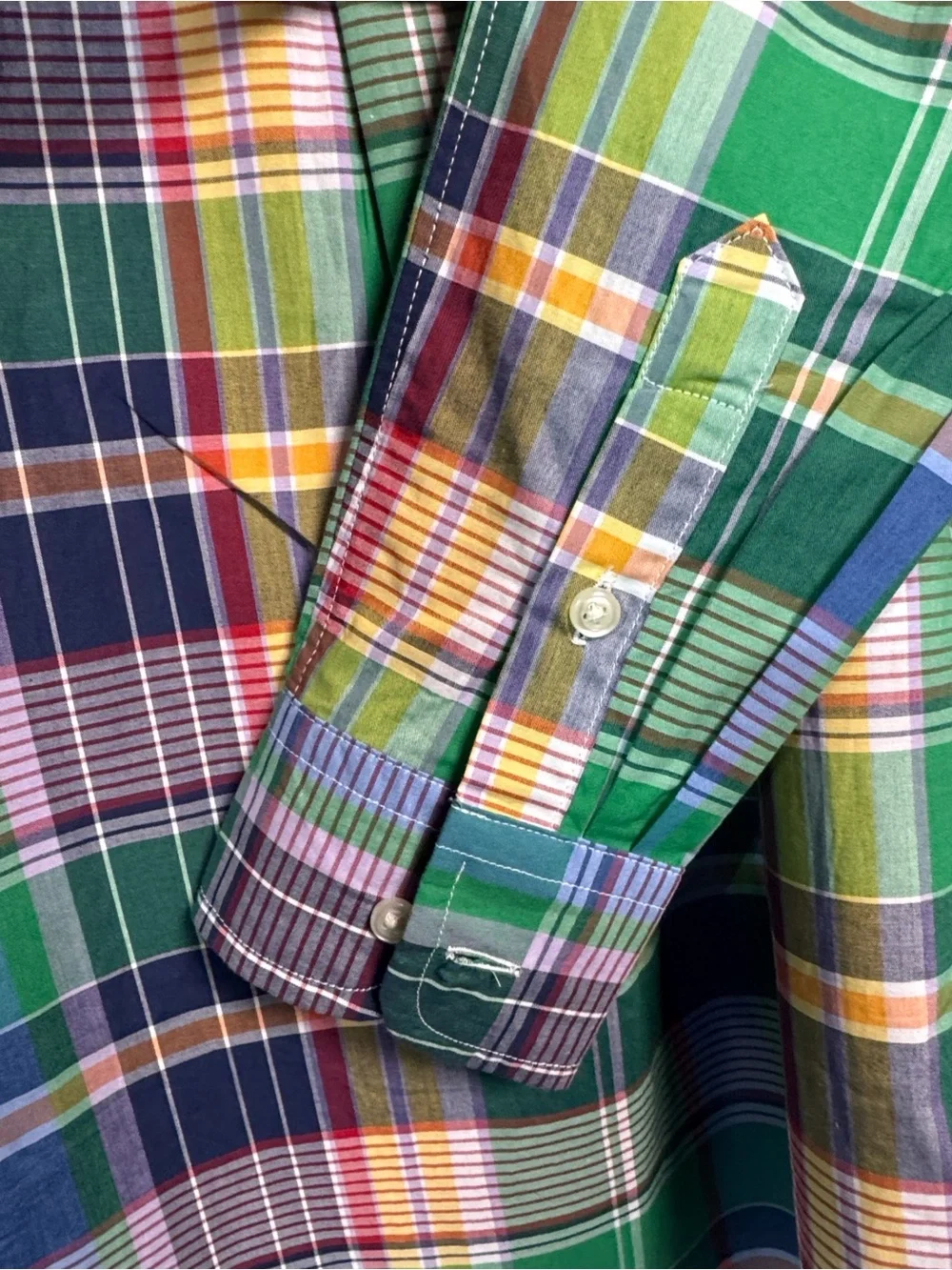 Ralph Lauren Multicolor Plaid Button-Up Shirt